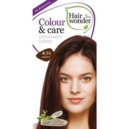 Vopsea par naturala, Colour & Care, 4.56 Auburn, Hairwonder cu comanda online