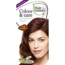 Vopsea par naturala, Colour & Care, 5.5 Mahogany, Hairwonder cu comanda online
