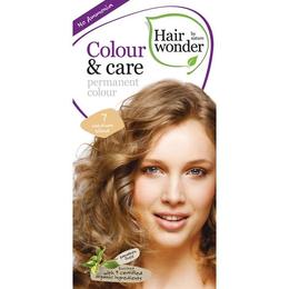 Vopsea par naturala, Colour & Care, 7 Medium Blond, Hairwonder cu comanda online